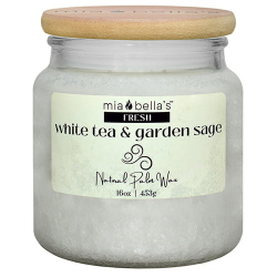 White Tea & Garden Sage 16oz Jar